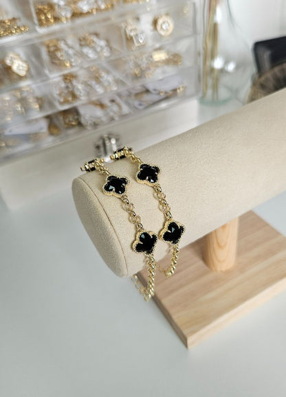 BRACELET SARI NOOR - Noir